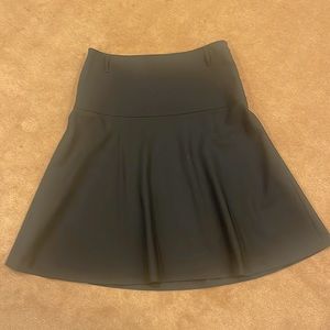 Theory Black Flare Skirt size 6